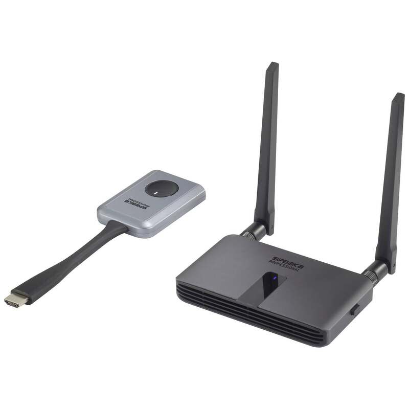 SpeaKa Professional HDMI Funkübertragung Set drahtlose Videoübertragung - 4064161219936