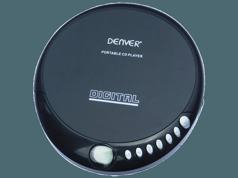 Denver DM-24 Tragbarer CD-Player Tragbarer Discman Anti-Shock LCD Display - 5706751021114