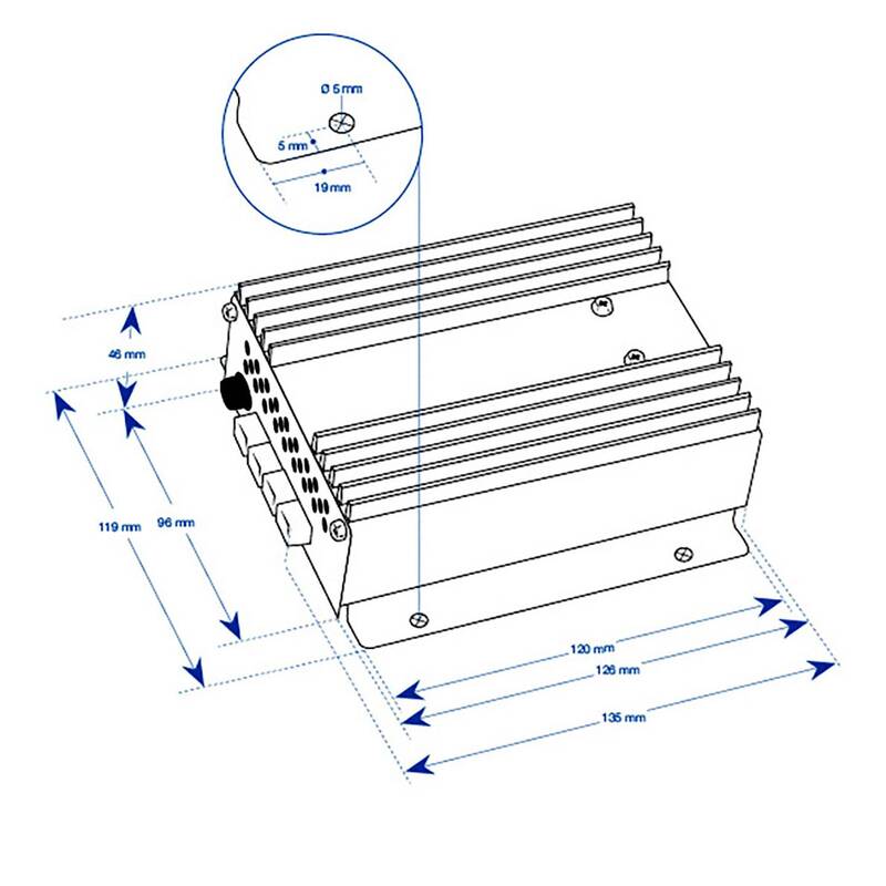 Mascot DC/DC-Wandler Spannungswandler Stromversorger 9262 80V/DC 81W - 7057070025511