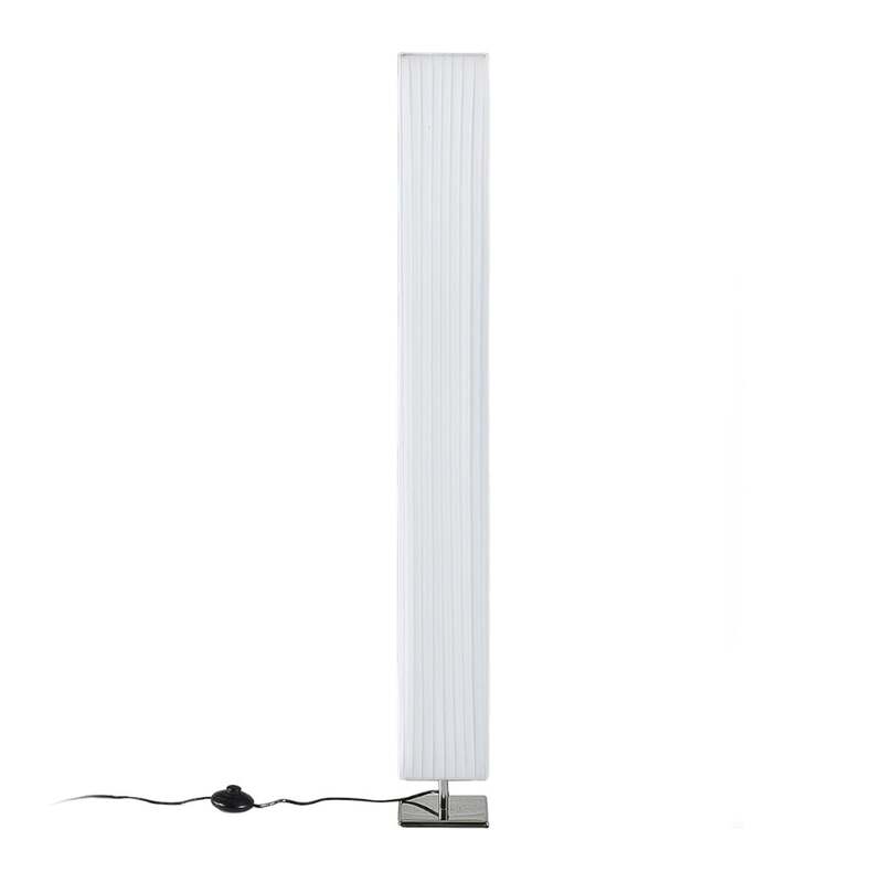 Lindby Stehlampe Janno Stehleuchte Wohnzimmerleuchte Standleuchte Weiß Stoff E27 - 4251096526189