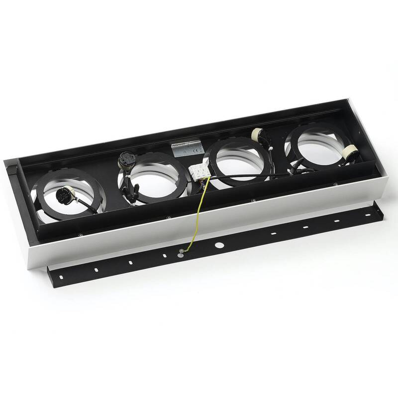 Arcchio Deckenleuchte Deckenstrahler Ronka weiß GU10 vierflammig Shopbeleuchtung - 4251096559729