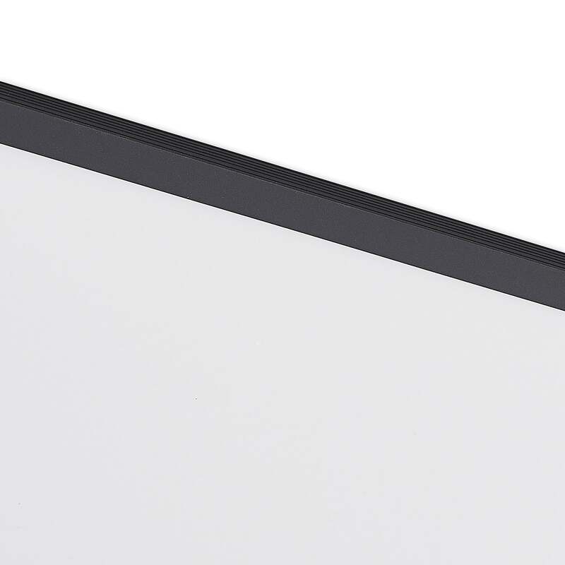 Lindby Deckenlampe Nelios LED Lampe dimmbar schwarz 62x62cm CCT 2900 Lumen - 4251911739206