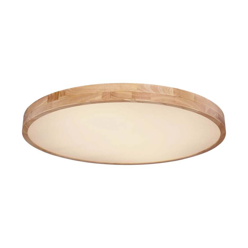 Globo Deckenlampe Lampe LED Rainer Holzoptik Fernbedienung 80cm SIEHE TEXT/FOTO - 9007371386284