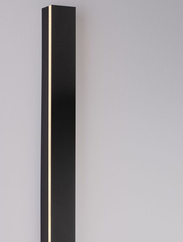Nova Luce Wandleuchte Wandlampe LED COLBY Schwarz Warmweiß Beleuchtung 80 cm - 5212017433398