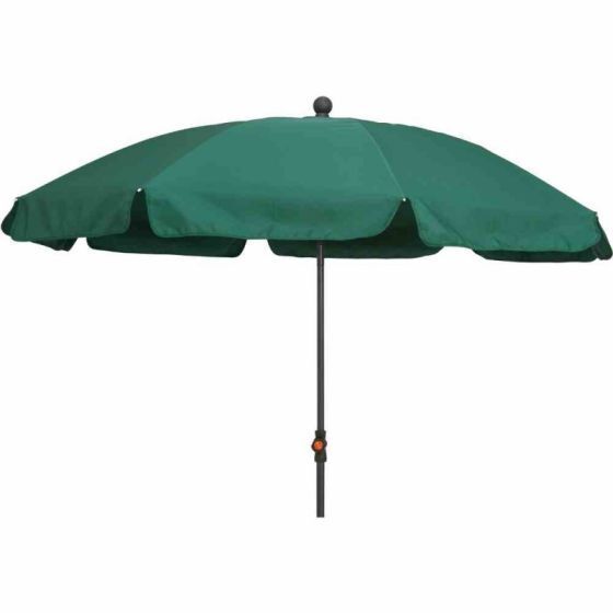Siena Garden Gartenschirm Tropico Ø200cm Sonnenschirm UV50 knickbar grün 180g/m² - 4019111404030