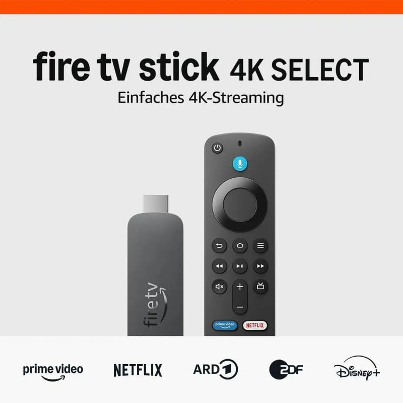 Amazon TV-Stick Fire TV Stick 4K Select Streaminggerät mit Fernbedienung HDMI - 0840268951313