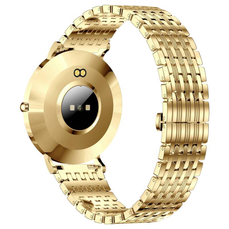 XCOAST SIONA 2 Smartwatch Uhr Fitnessuhr Gold Damen Fitness Tracker773 - 4260449576962