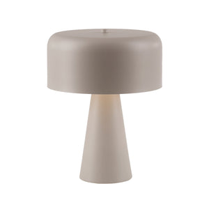 B-Ware Schöner Wohnen Tischleuchte PENTO LED Lampe Leuchte beige Höhe 35cm Metall E27