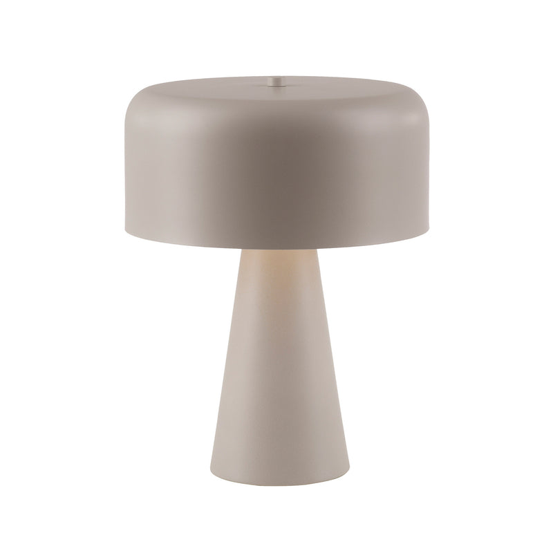 Schöner Wohnen Tischleuchte PENTO LED Lampe Leuchte beige Höhe 35cm Metall E27 - 4043689017682