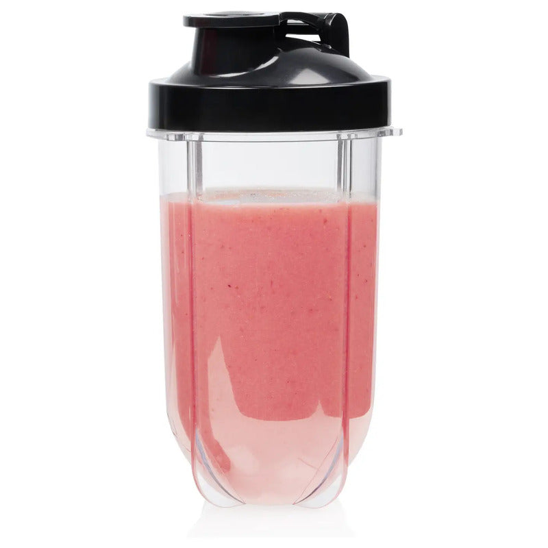 Tristar Smoothie Maker Mixer BL-4486 350W BPA-frei Schwarz 0,5l drei Becher - 8711387998836