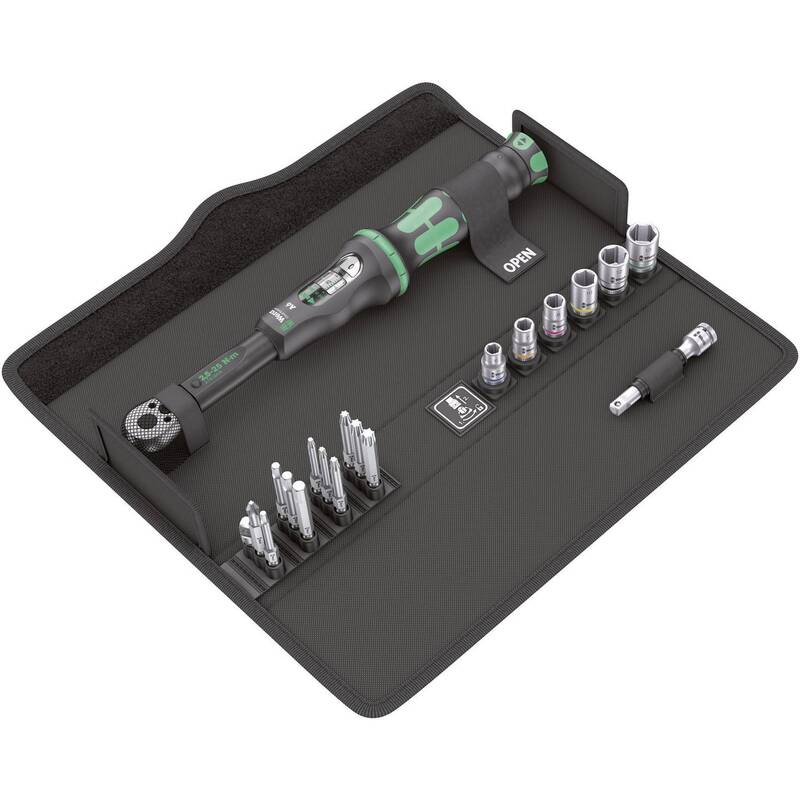 Wera Drehmomentschlüssel Click-Torque A 6 1/4" 2.5-25Nm mit Umschaltknarre 290mm - 4013288205643