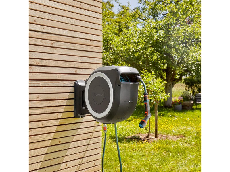 Gardena Wand-Schlauchbox XL 35m Gartenbewässerung Schlauchbox 180° schwenkbar - 4066407004948