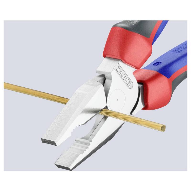 Knipex Kombizange Kraftzange 225mm Werkzeugstahl induktiv gehärtet 63HRC 400g - 4003773010005