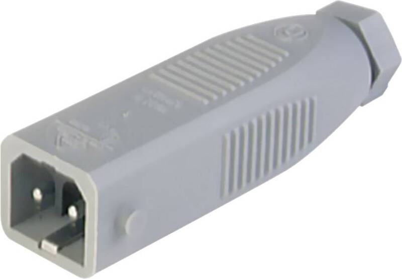 Hirschmann Netz-Steckverbinder STAS Stecker gerade Gesamtpolzahl: 2 + PE 16 A - 2050005543932