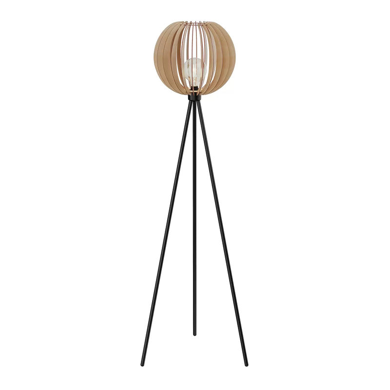 Envostar Clay Stehleuchte Metall/Birkensperrholz Stehlampe Lampe Leuchte E27 - 4251911724714