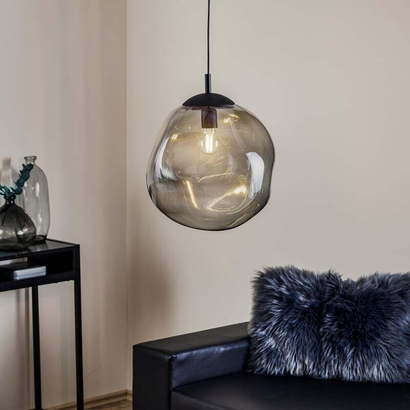 TK-Lighting Hängeleuchte Pendelleuchte Sol LED Lampe dimmbar schwarz rauchgrau - 5901780542641