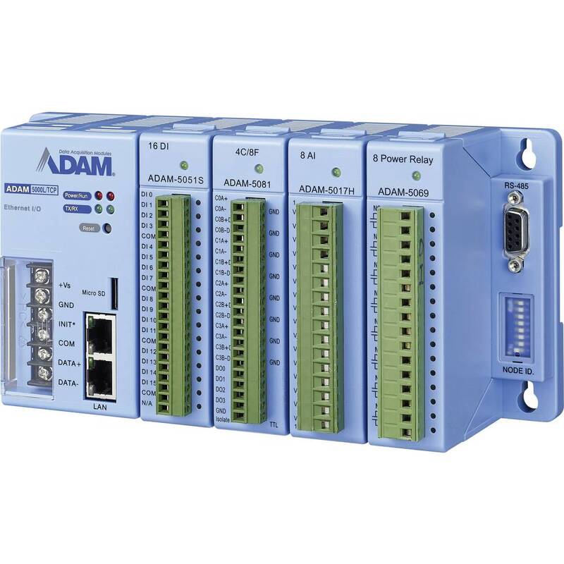 Advantech ADAM-5000L DA&C-System für Ethernet Modbus RTU 24 V/DC Fernwartung - 4016138973761