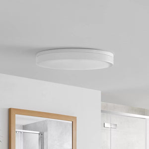 B-Ware PRIOS Deckenleuchte Lampe LED Leuchte weiß CCT Lichtsteuerung Dimmer DIP Schalte