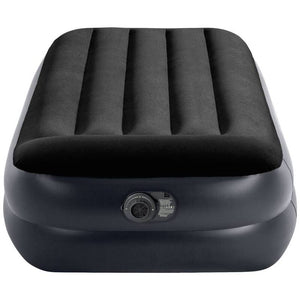 B-Ware Intex Luftbett DuraBeam PillowRestRaised 191x99cm schwarz mit Elektropumpe 42cm