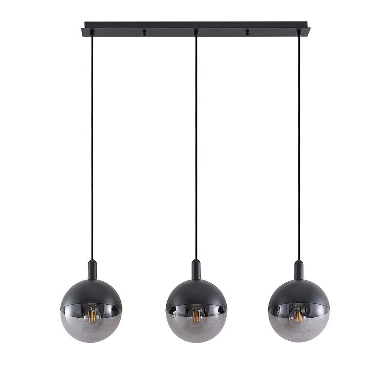 Lucande Dustian Hängeleuchte Deckenlampe Pendelleuchte Deckenlicht 3-flg 90 cm - 4251096580280