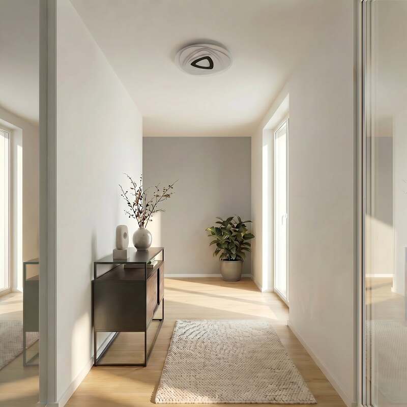 Lindby Deckenleuchte Lampe Rebeka LED Fernbedienung weiß Wohnzimmer Esszimmer - 4251911799545