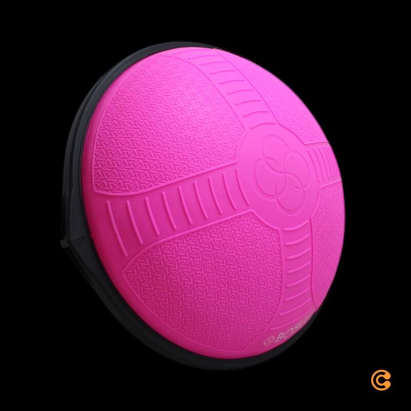 BOSU NexGen Balance Trainer Rosa 160 kg max Handpumpe inkl. Übungen DVD - 810077190258