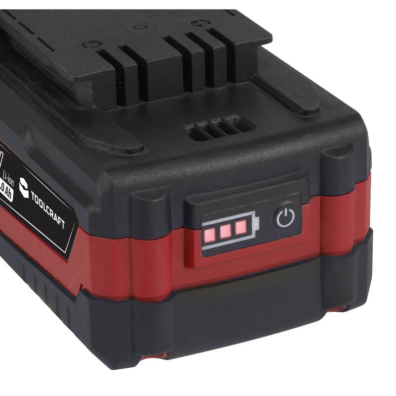 TOOLCRAFT AP-1200 / TAWB-200 Werkzeugakku Akku Spezialakku Werkzeug 5 Ah Li-Ion - 4064161158648