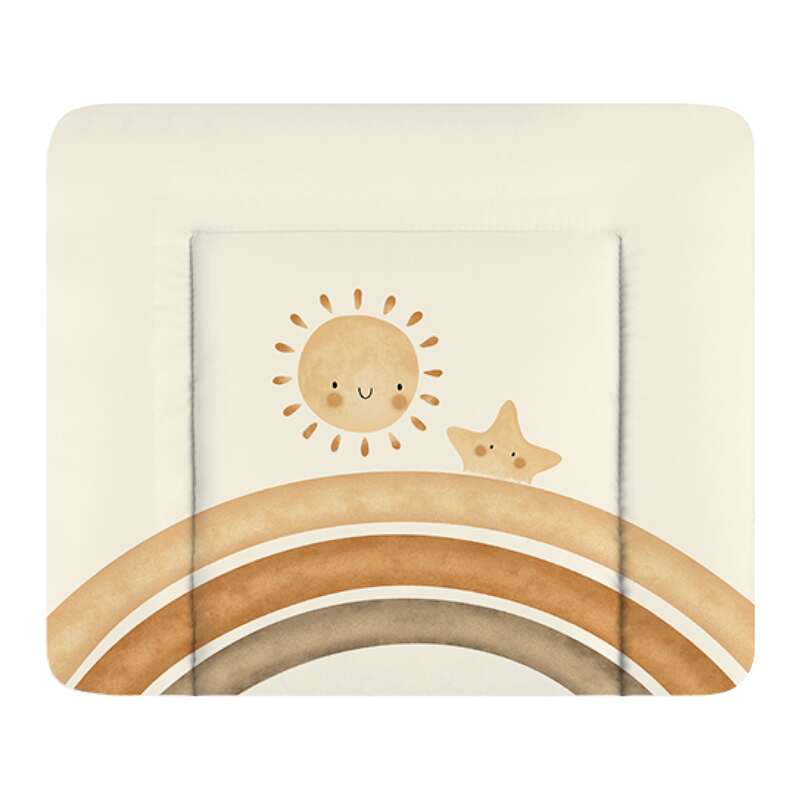 Zöllner Wickelauflage Softy Sunrise wasserdicht allergikerfreundlich sanft 75x85 - 4009250140425