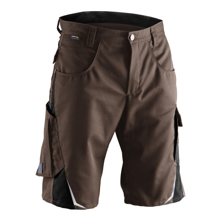 Kübler Bermuda Shorts Hose Arbeitshose braun schwarz Größe 42 - 4053813229492