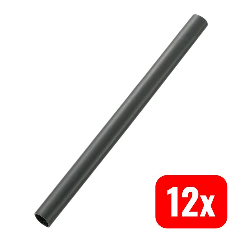 TRU COMPONENTS Schrumpfschlauch mit Kleber 1567330 schwarz 3:1 1.22m 40x12mm - 4064161485744
