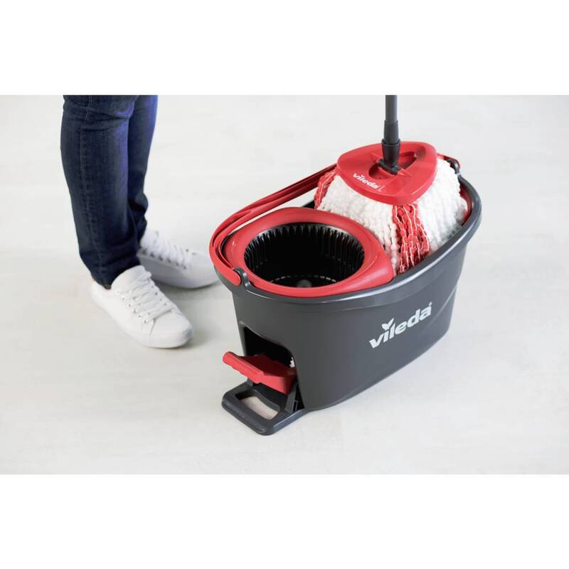 Vileda Wischmop Wisch-Set EasyWring & Clean Handtuchheizkörper Kunststoff rot - 4023103194113