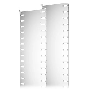 B-Ware String Seitenwand Plexiglas Regalwand Bücherregal klar 2er Pack SIEHE TEXT/FOTO