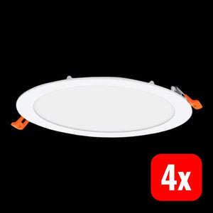 4x B-Ware LEDVANCE Einbauleuchte Downlight LED 22W warmweiß Ø225mm IP20 für Innenräume