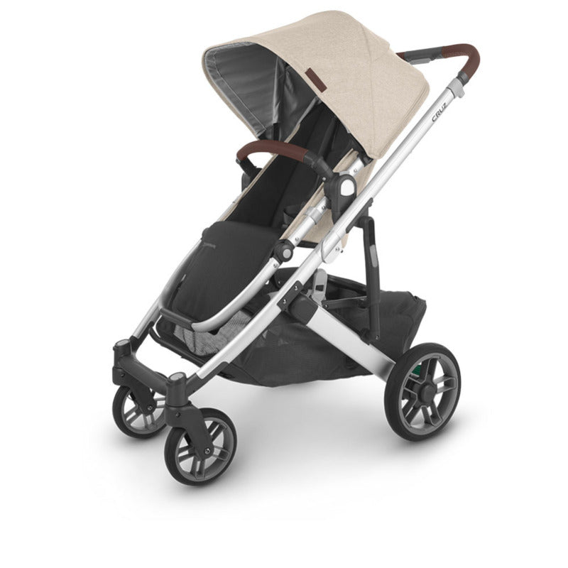 UPPAbaby Kinderwagen Buggy Cruz V2 Declan Oat Mélange Sitz umkehrbar mit Verdeck - 0810030093411