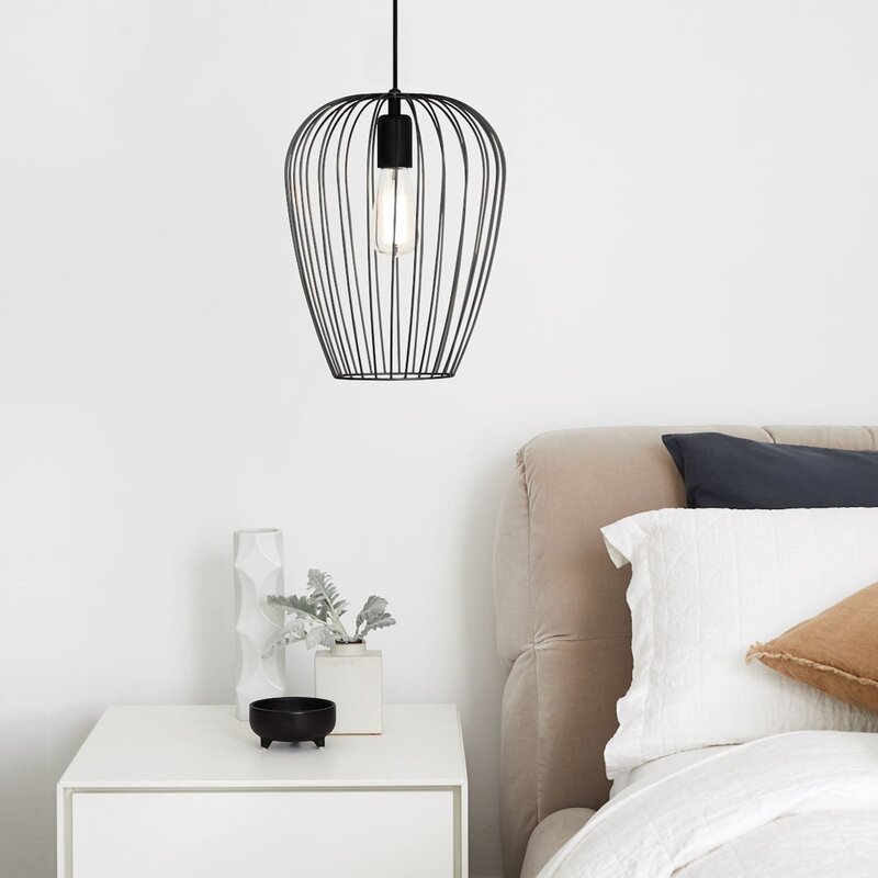Beacon Hängeleuchte Pendelleuchte Callam schwarz Metall Lampe Ø 27,5 cm E27 LED - 9008606185009