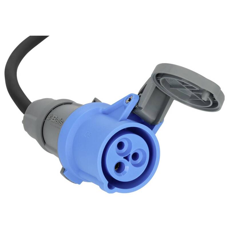 Brennenstuhl 25 m Strom Verlängerungskabel H07RN-F 3G 2,5 mm² Schwarz IP44 - 4007123686681