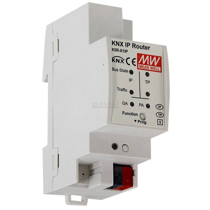 MEAN WELL KSR-01IP IP-Router Netzwerkgerät Router Steuerung Gebäudetechnik - 4711232760049