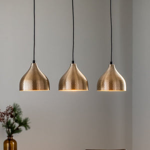 B-Ware Opviq Hängeleuchte Tattoo 6212 Hängelampe Deckenlampe E27 3 Flammig Linear G423