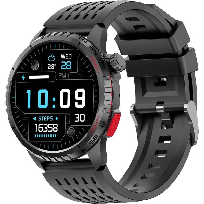 Denver Smartwatch SWG-345B AMOLED GPS Fitnessuhr Aktivitätstracker 3,63cm Uhr - 5706751088018