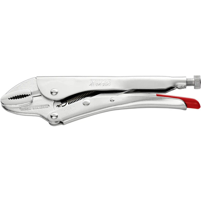 Knipex 41 04 250 Gripzange Halbrund 0-40mm 250 mm Zange Feststellzange Werkzeug - 4003773035206