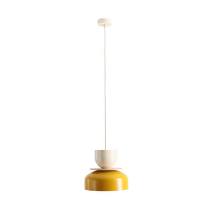 B-Ware ALDEX Hängeleuchte Uto Lampe Pendelleuchte Deckenlampe gelb/creme Metallschirm