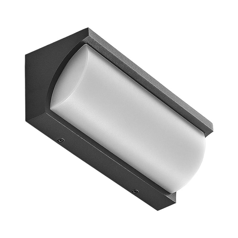 Lucande Außenwandleuchte Aune LED Gartenlampe Wandleuchte anthrazit IP65 815lm - 4251096582123