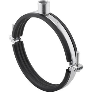 B-Ware fischer Massivrohrschelle Rohrhalterung FRSM 110mm Stahl 10 Stück verzinkt