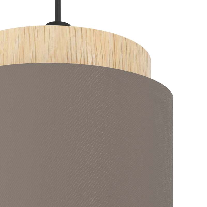 Eglo Hängelampe Hängeleuchte Albariza LED Pendelleuchte dimmbar braun 3-flammig - 9002759994464