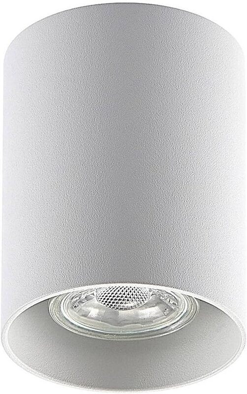 ELC Efey Deckenlampe Leuchte GU10 Deckenleuchte rund weiß Aluminium I15 STÜCK - 4251096579079