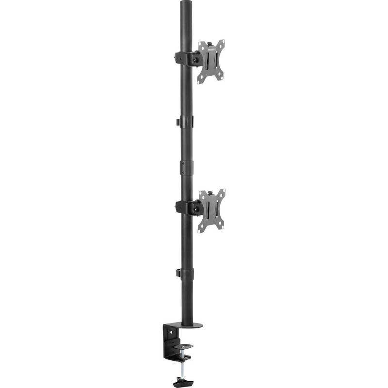 SpeaKa Professional Monitorhalterung SP-MM-420 2 Displays neigbar schwarz - 4064161167114