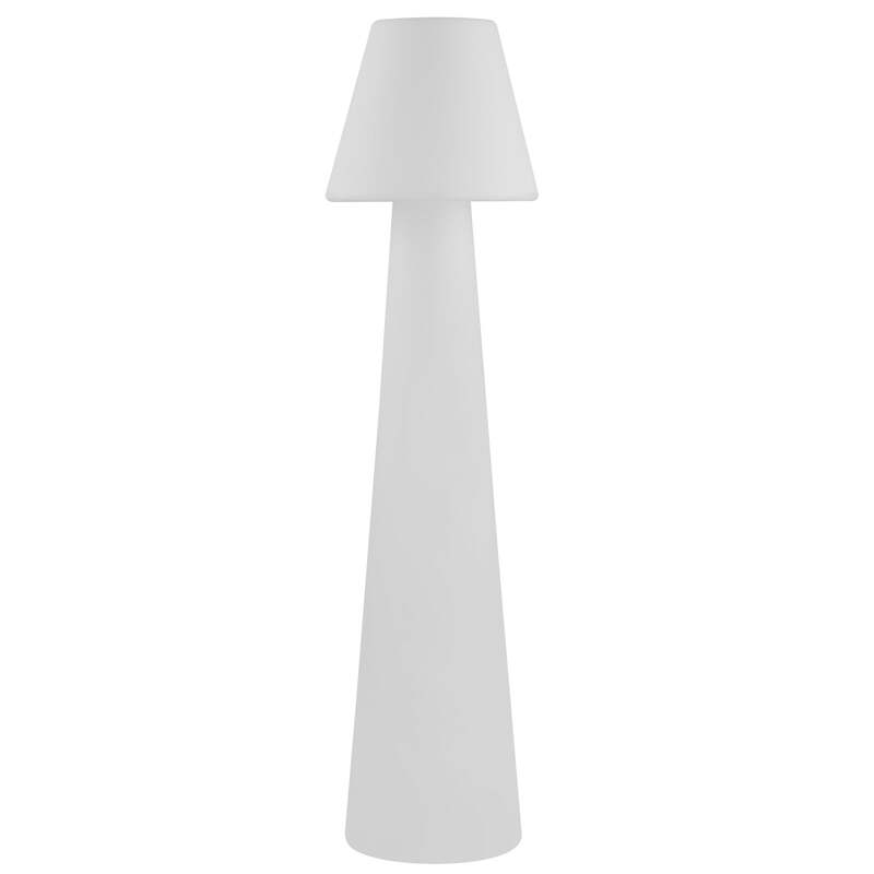 Lucande Terrassenleuchte Gauri LED Gartenlampe Außenleuchte weiß 107cm IP65 - 4251911764505