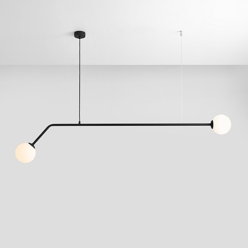 ALDEX Pure Pendant Light, 2-bulb, Black - 5904798651862