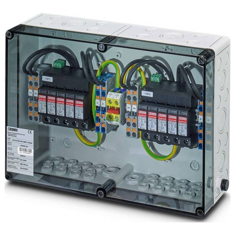 Phoenix Contact Generatoranschlusskasten SOL-SC-2ST-0-DC-4MPPT-1000SE 1000V DC - 4055626810683