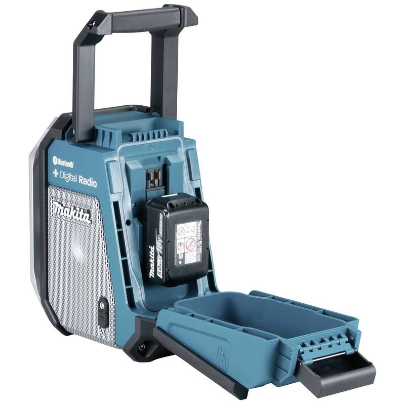 Makita DMR115 Li-ion CXT LXT DAB/DAB Plus Job Site Radio with Bluetooth  Batteries and Charger - 0088381886949